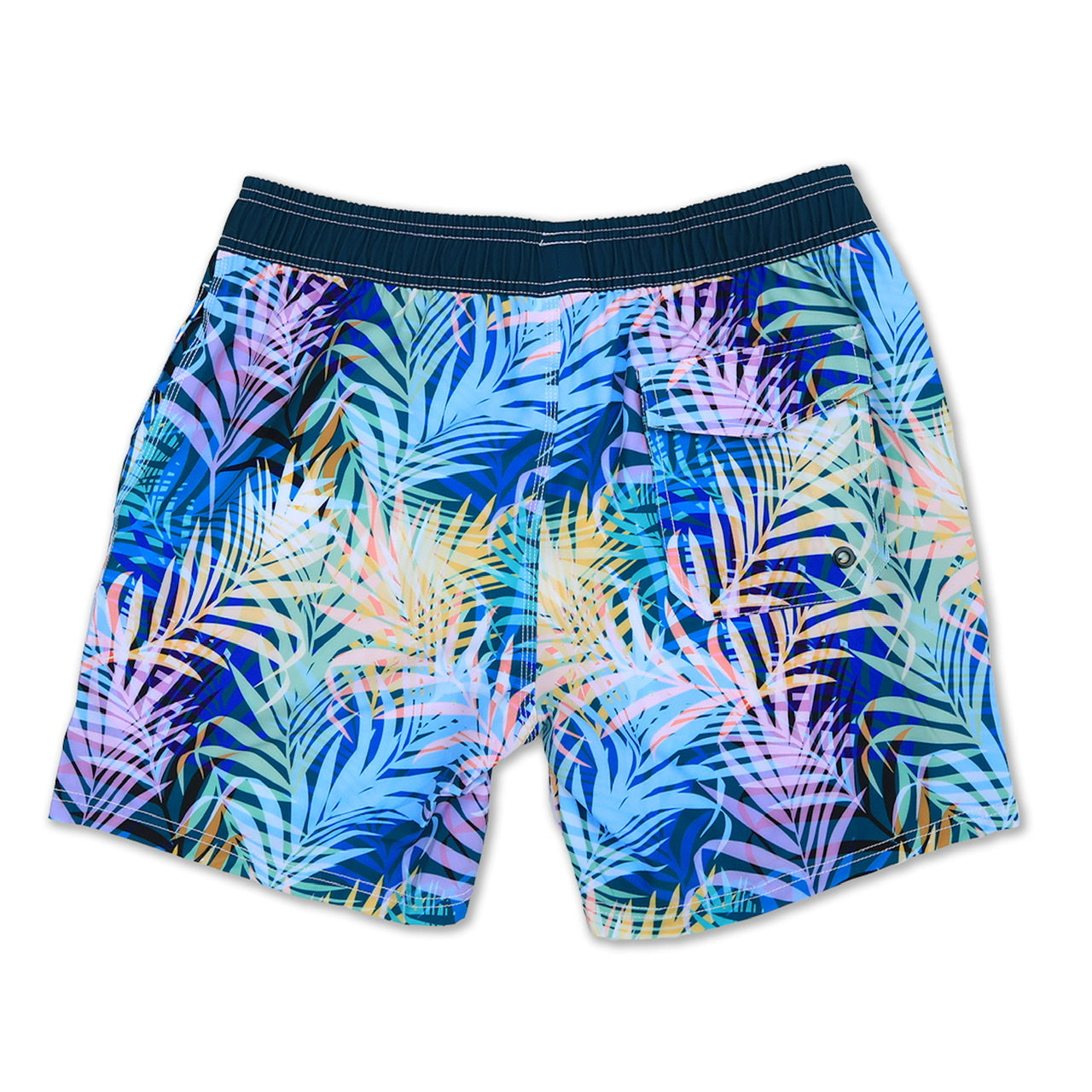 Nate Men's Palm Leaf Boardshorts - Quick Dry Swim Trunks for Men - $24 - Perfect for Beach, Pool, and Summer Vacations