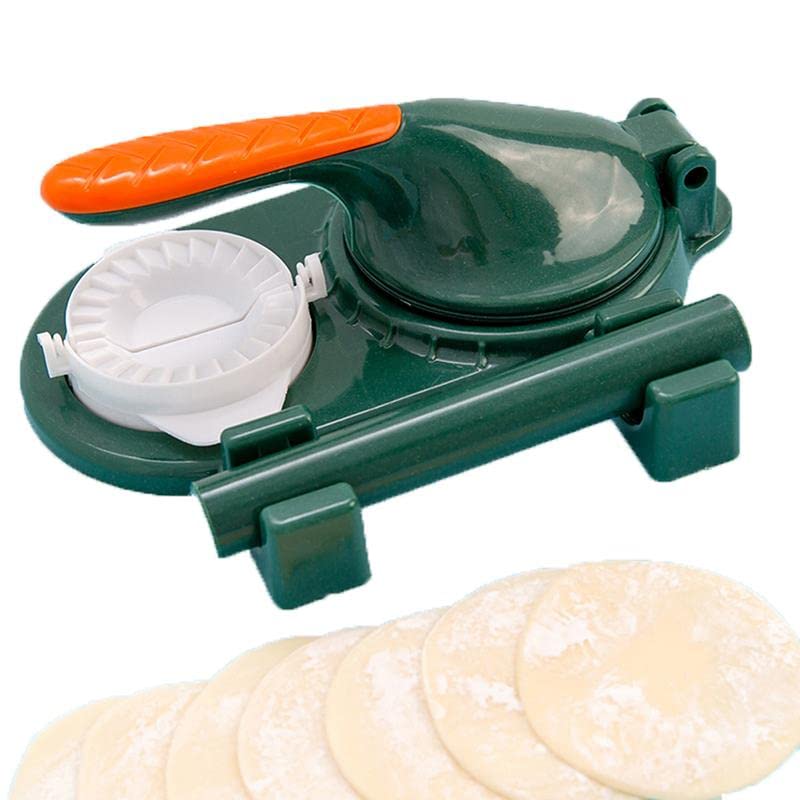 Handmade Dumpling Press Machine for Home Use - Easy & Fast Dumpling Maker - Perfect for Family Meals, Parties & Asian Cuisine Cooking