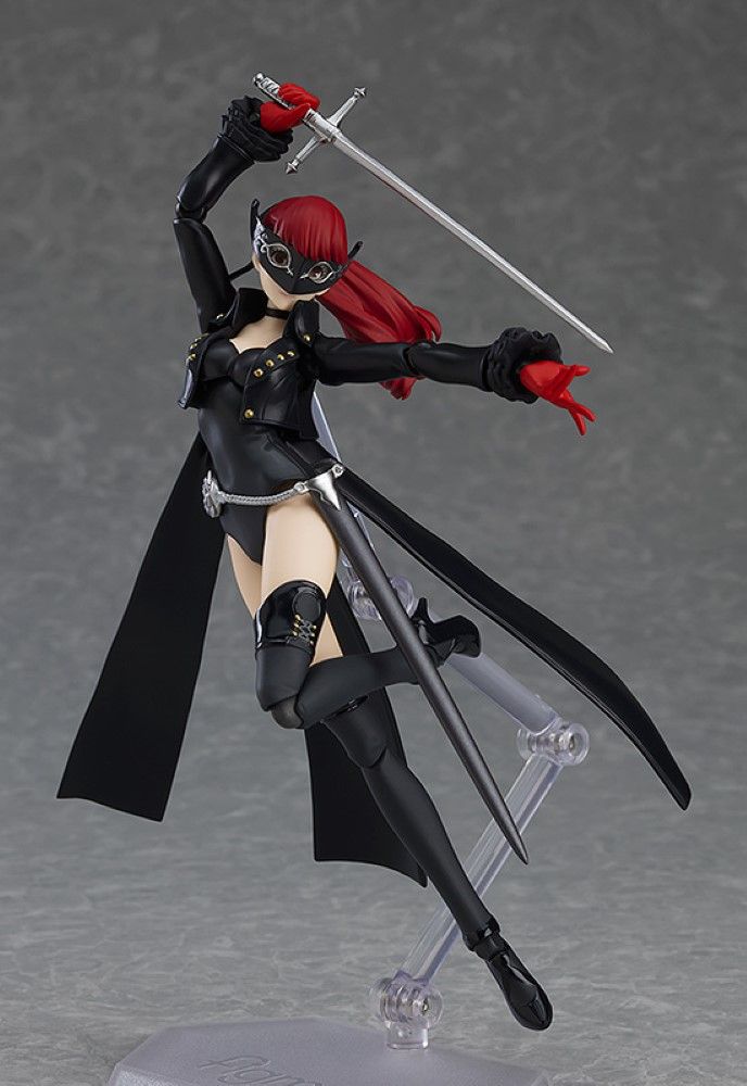 Figma #587 Violet Persona 5 Royal Action Figure - Collectible Anime Character Model for Display & Gaming Enthusiasts - Perfect for Cosplay, Shelf Decor, and Anime Conventions