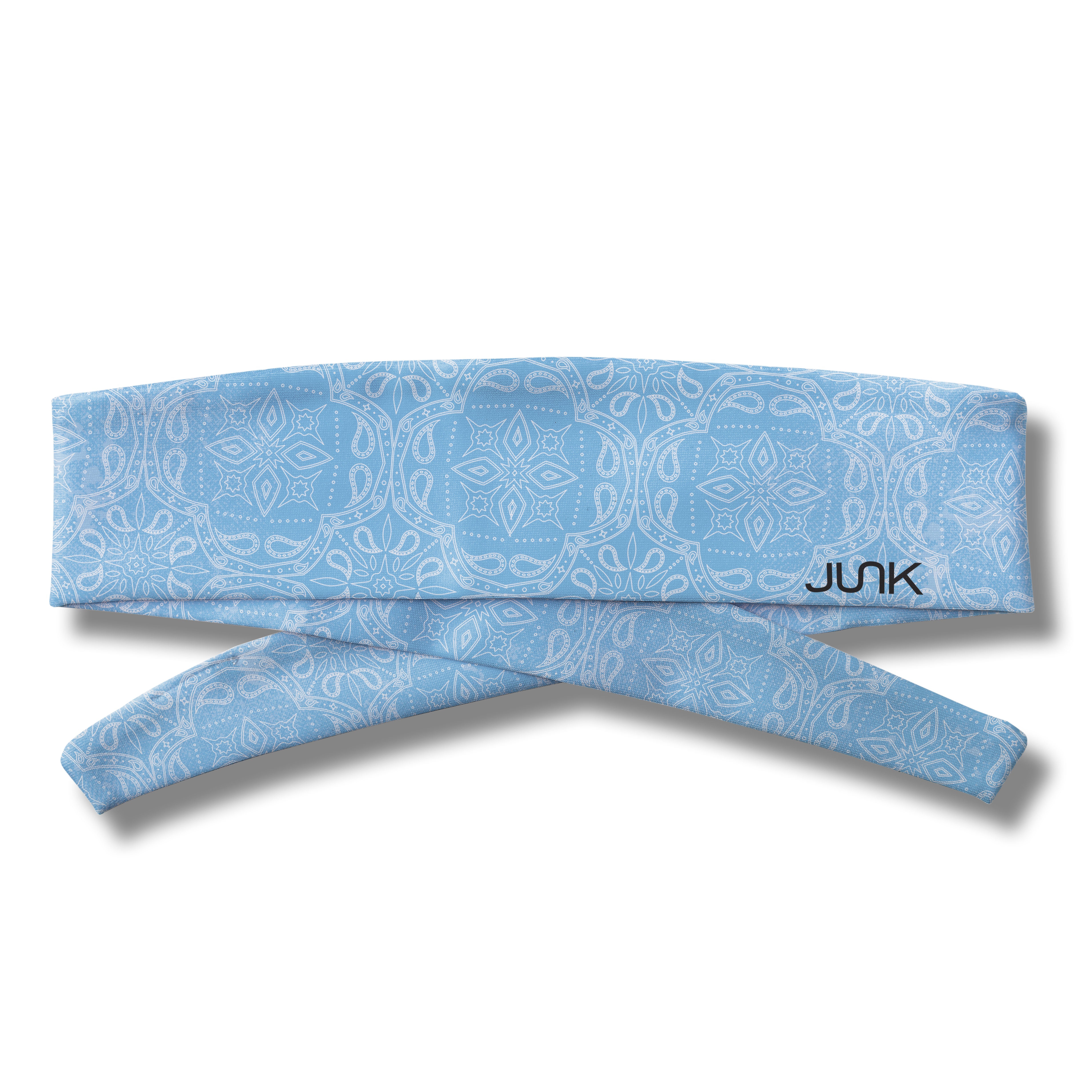 Idyll Inlet Flex Tie Headband for Women - Adjustable Soft Stretch Hair Band for Sports, Yoga, Workouts & Everyday Use - Comfortable Non-Slip Hair Accessory
