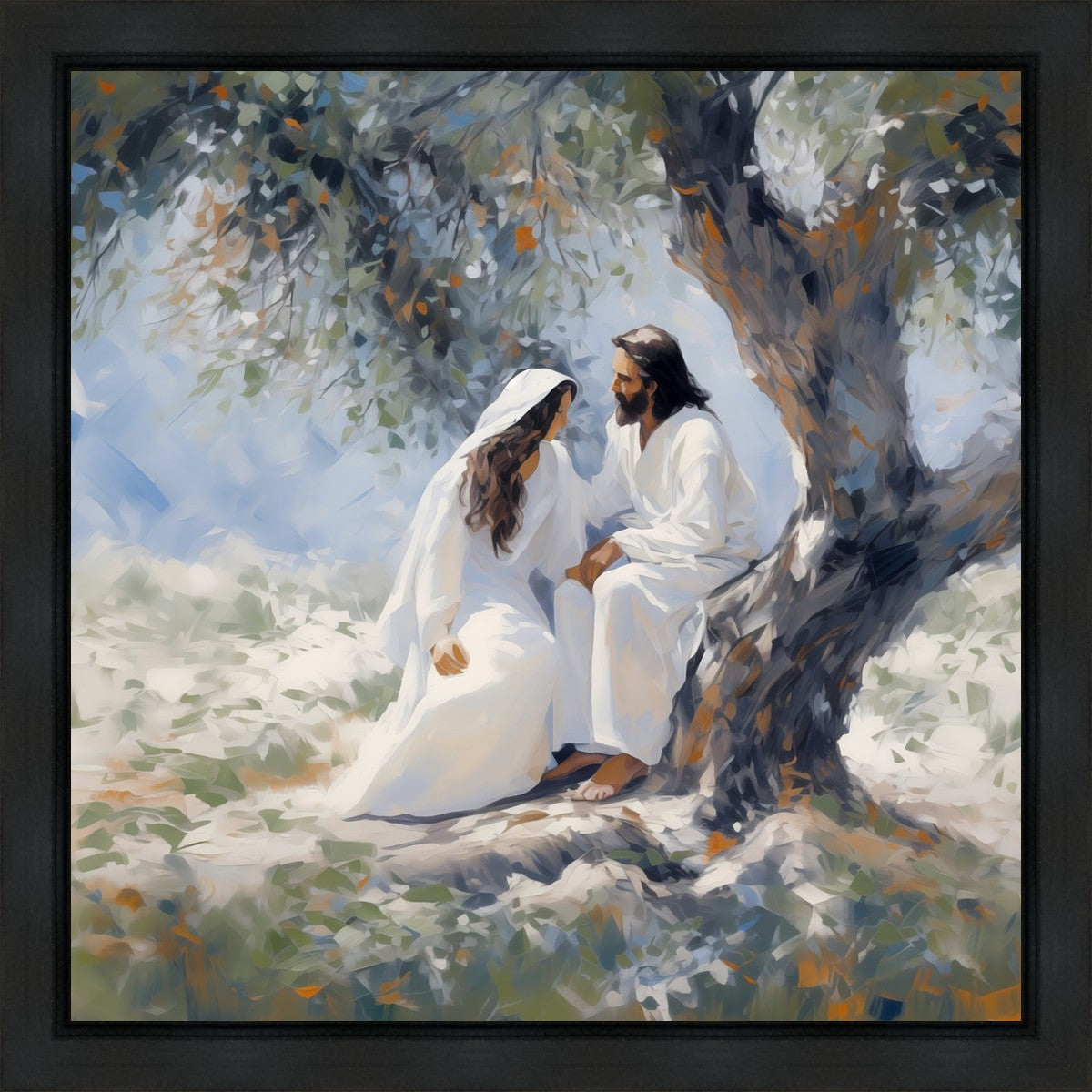 Abide With Me Gallery Wrap Canvas - High-Quality Wall Art for Home & Office Decor - Perfect for Living Room, Bedroom, and Gift Giving