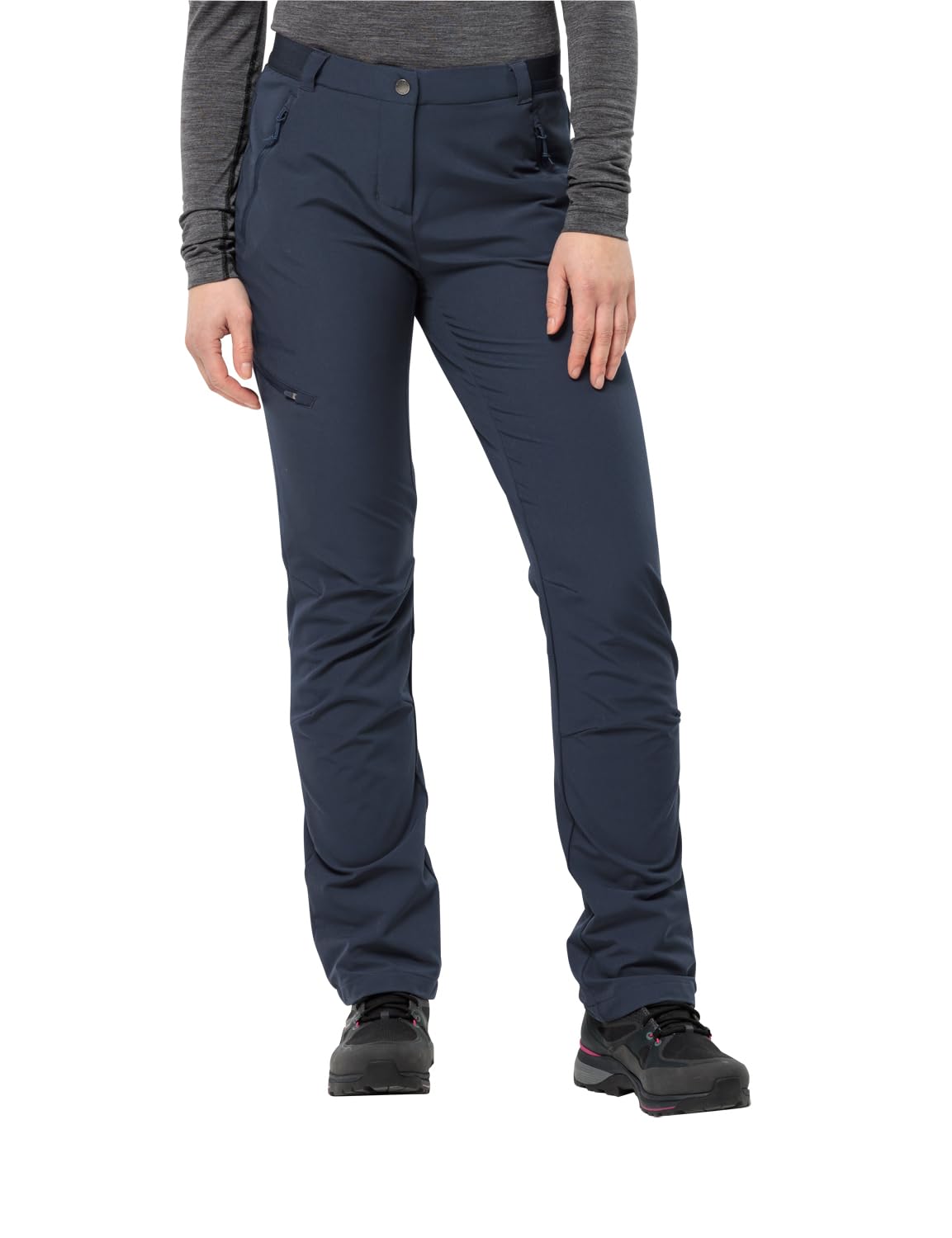 Jack Wolfskin Women's Geigelstein Hiking Pants - Lightweight Waterproof Outdoor Trousers for Hiking, Camping & Travel Adventures