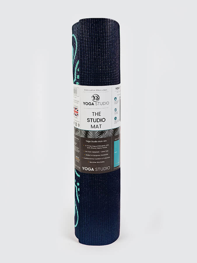 Premium 6mm Non-Slip Yoga Mat for Hot Yoga & Home Workouts - Eco-Friendly TPE Material for Enhanced Grip & Comfort