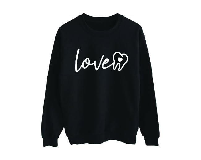 Love Tooth Sweatshirt & Hoodie - Perfect Gift for Dentists, Dental Students & Teeth Enthusiasts | Funny Dental Apparel for Work, School & Casual Wear