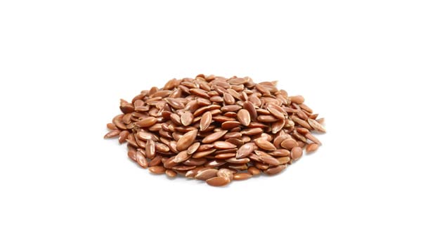 Organic Brown Flax Seeds by Yupik, 2.2 lb (35.2 oz) - Gluten-Free, Non-GMO, Kosher, Vegan, Raw | High in Omega-3, Fiber & Plant Protein | Perfect for Baking, Smoothies, Yogurt Toppings & Healthy Snacks