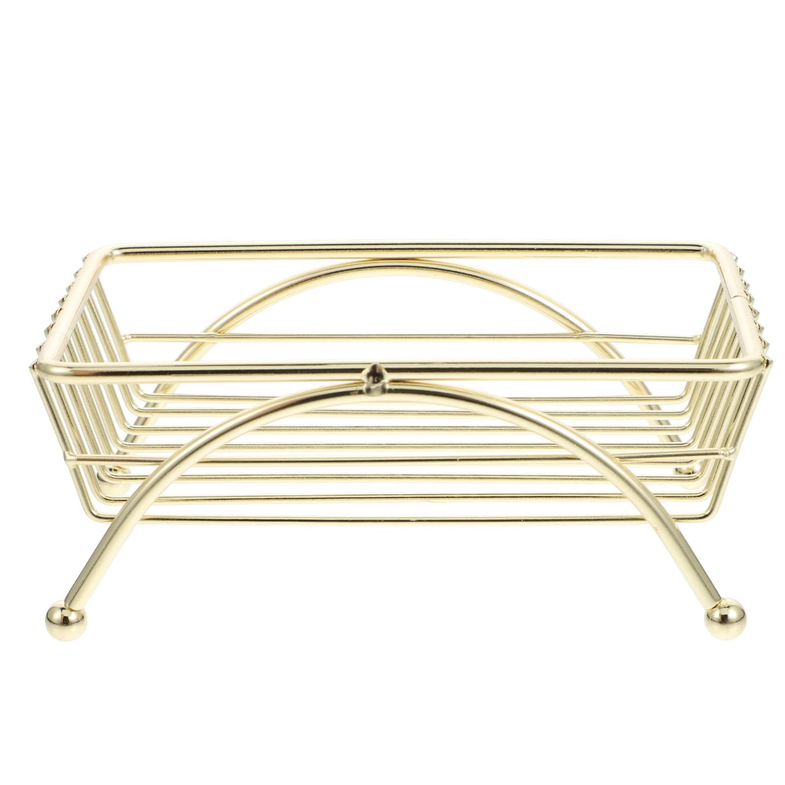 FRCOLOR Sponge Holder & Wire Caddy Organizer - Kitchen Sink Organizer for Sponges, Brushes, Soap & Lotion Bottles - Countertop Drainer & Soap Dish Rack - Perfect for Kitchen, Bathroom & Utility Sink Organization