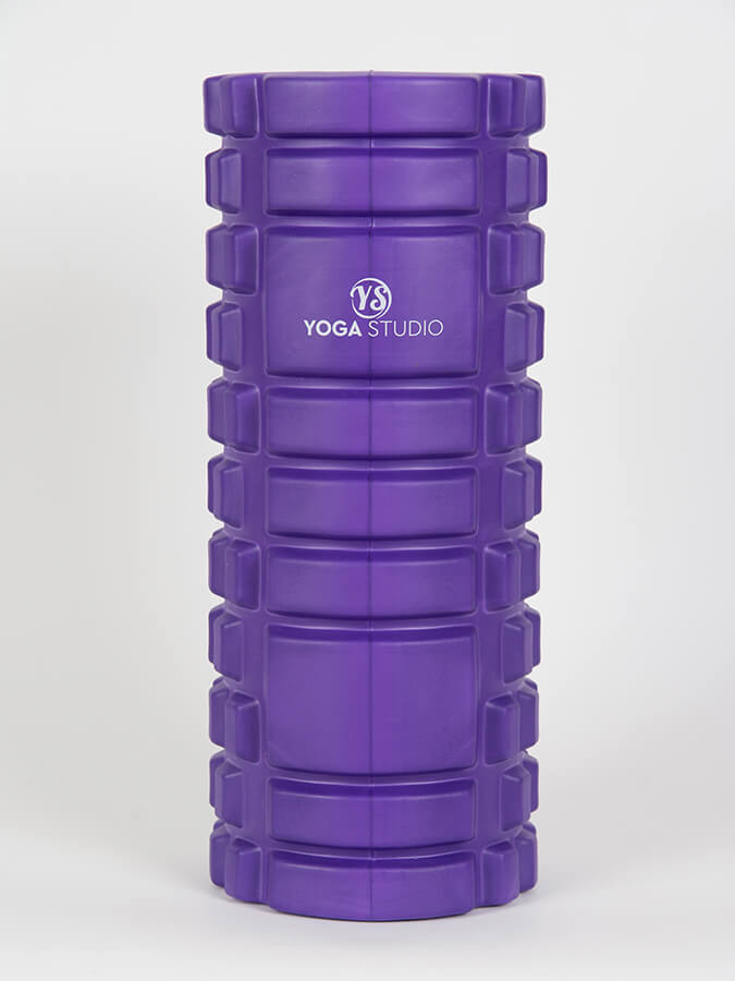 Yoga Studio SMR Trigger Point Grid Foam Massage Roller for Muscle Recovery & Pain Relief - Perfect for Yoga, Fitness, and Post-Workout Recovery