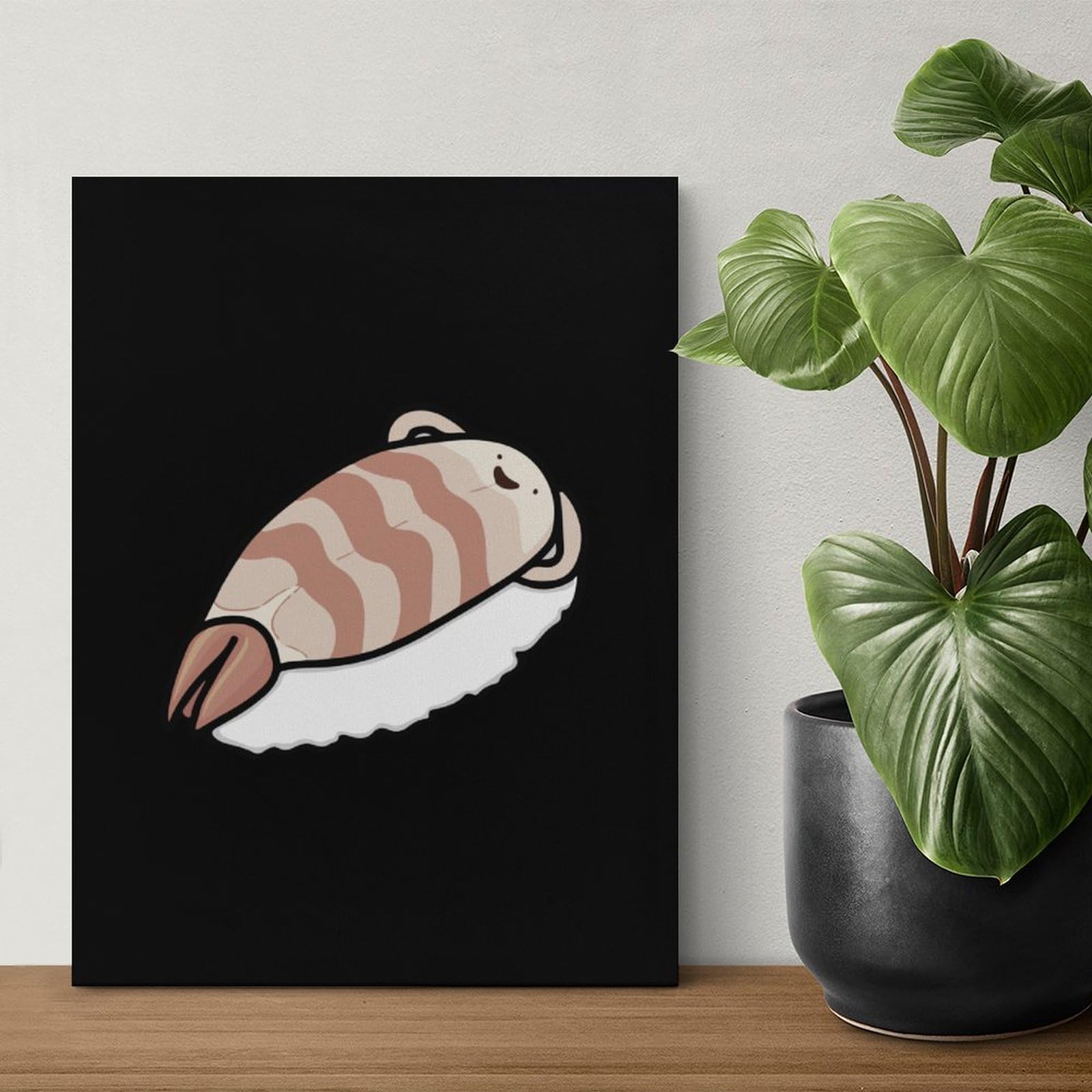 Custom Sushi Bed Paint by Numbers Kit for Adults - Personalized Digital Oil Painting with Frame - Creative DIY Gift for Home Decor & Relaxation