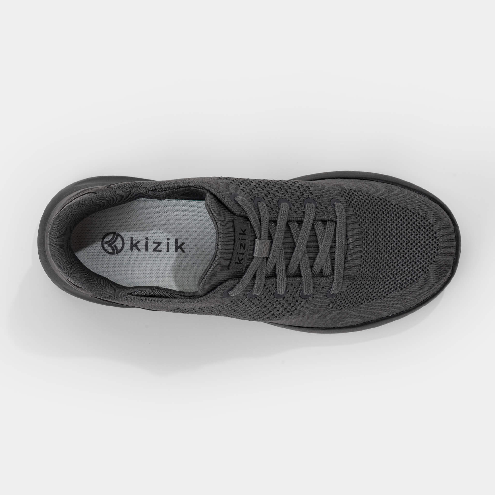 Men's Lima Graphite Sneakers - Lightweight Comfortable Walking Shoes for Men - Perfect for Running, Gym Workouts & Casual Wear