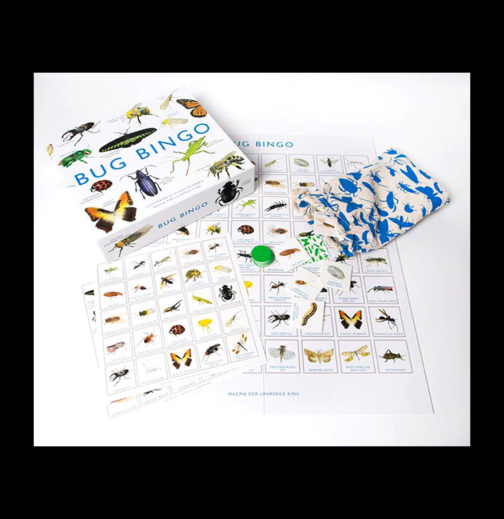 Bug Bingo Game - Fun and Educational Insect Identification Activity for Kids, Families, and Outdoor Enthusiasts | Perfect for Backyard Exploration, Camping Trips, and Nature Learning