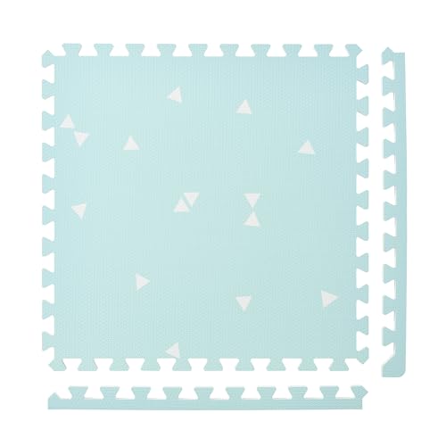 Lucite Green Triangles