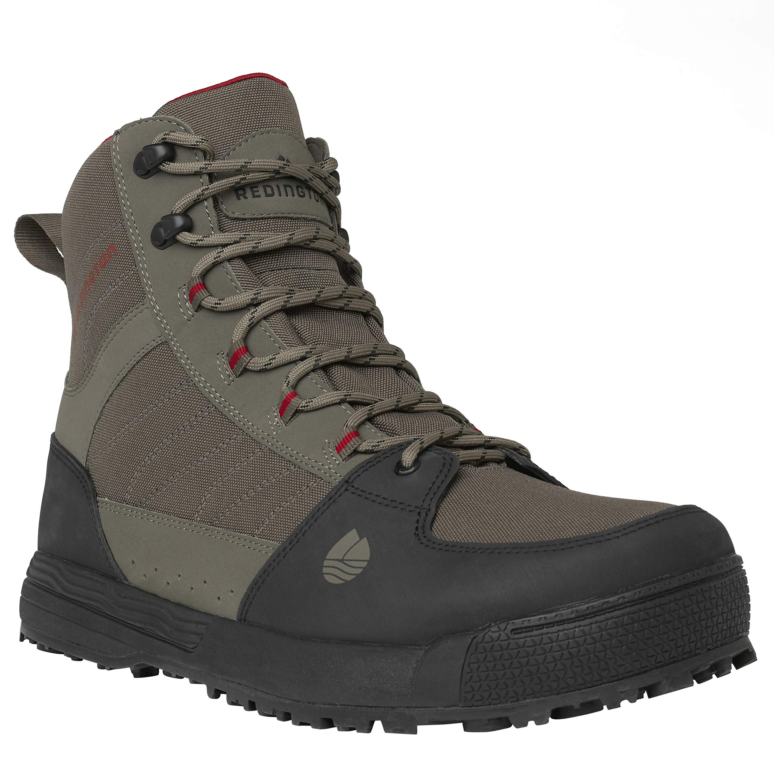 Redington Benchmark Men's Wading Boots - Fly Fishing Boots with Sticky Rubber Sole, Quick Drying & Abrasion Resistant - Perfect for Streams, Rivers & Wetland Adventures