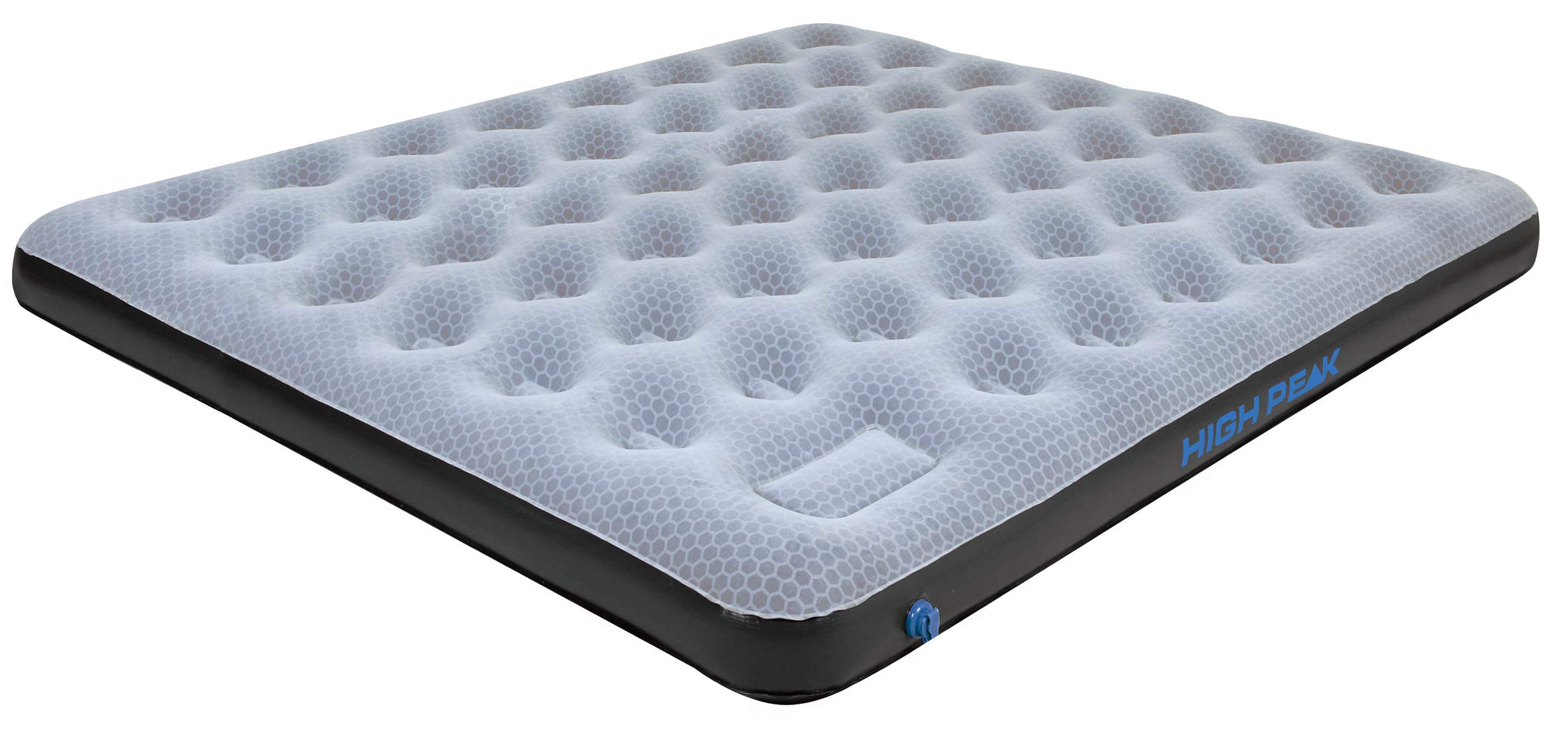 High Peak Comfort Plus Unisex Outdoor Camping Air Bed - Inflatable Mattress for Camping, Hiking & Guest Use - Waterproof & Portable Sleeping Pad