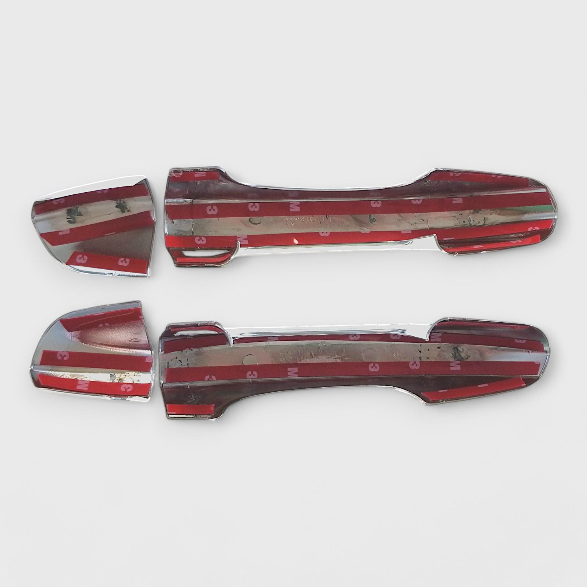 Smart Key Chrome Door Handle Cover DH263 - Secure & Stylish Upgrade for Home & Office Entry Doors