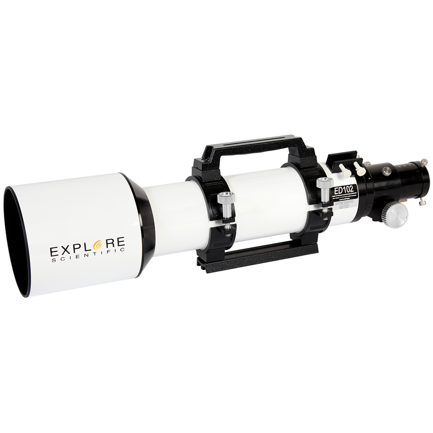 Explore Scientific ED102mm Air Spaced Triplet APO Refractor Telescope - Premium Apochromatic Optics for Astrophotography & Stargazing
