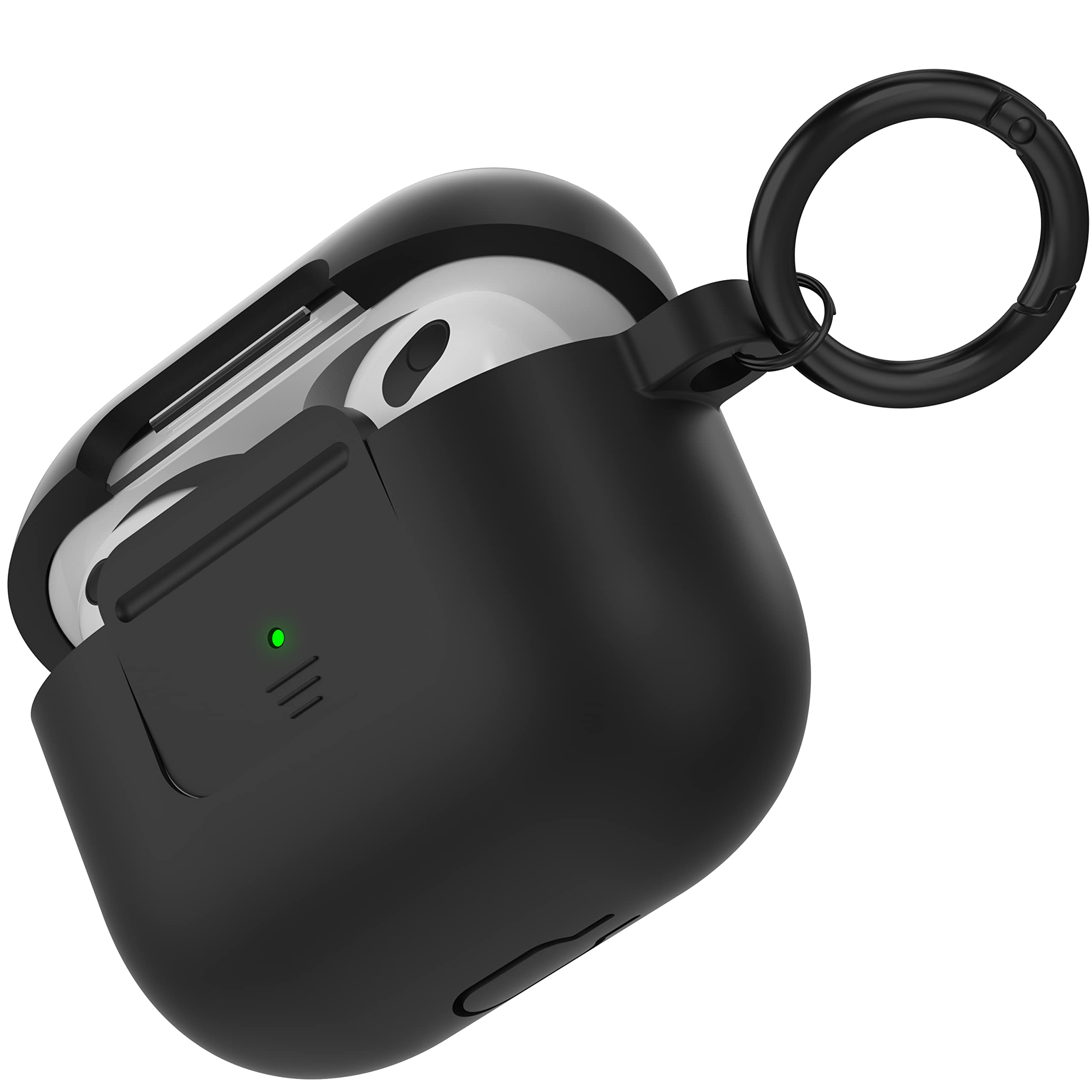 **FUNLINK AirPods 3 Case Cover – Shockproof Silicone Protective Case with Secure Lock & Keychain for Apple AirPods 3rd Generation | Perfect for Travel, Gym & Daily Use**