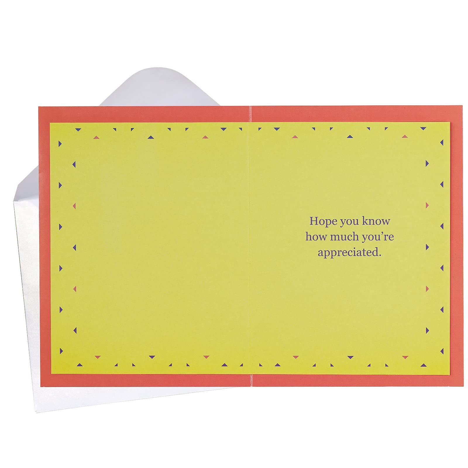 WRAPAHOLIC Thank You Card with Envelope - Thoughtful Appreciation Greeting Card (5.9
