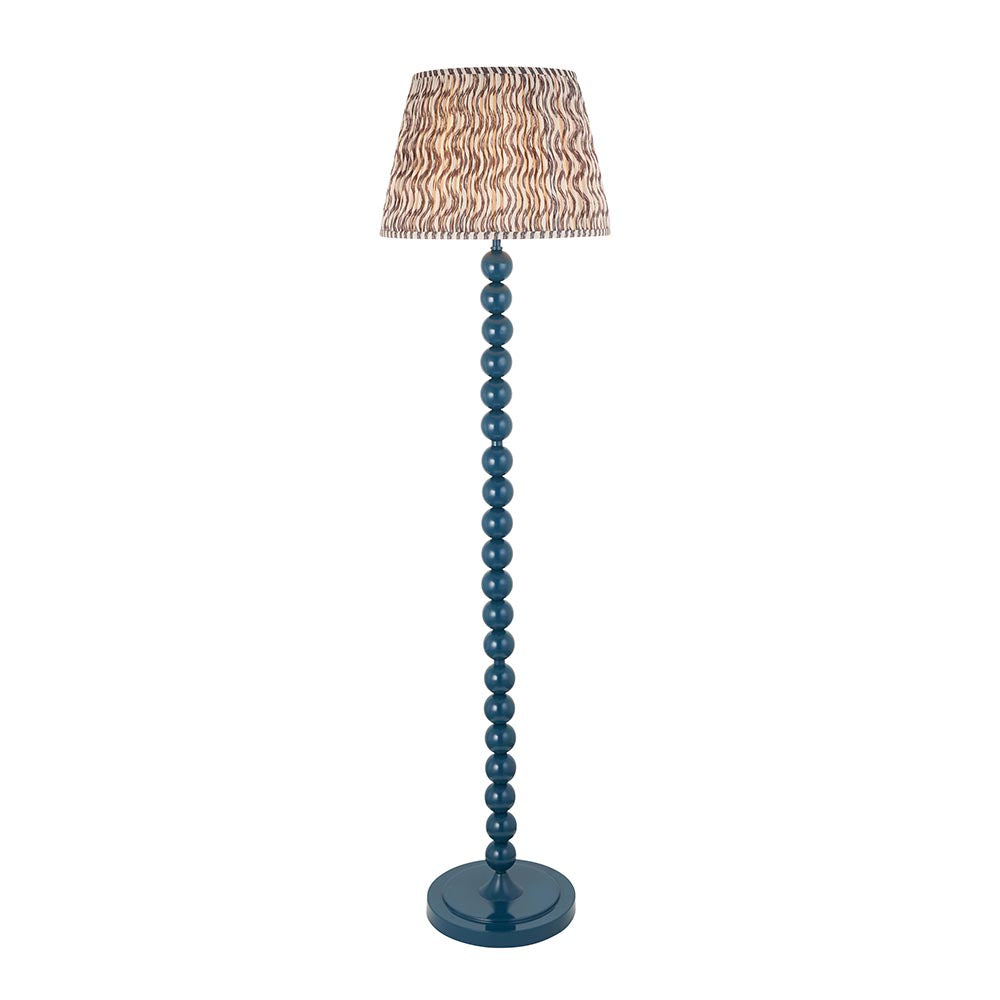 Auralis Ripple Floor Lamp with E27 Socket - Modern LED Standing Light for Living Room, Bedroom & Office - Adjustable Height in Multiple Finishes (Black, White, Bronze) - Perfect for Ambient Lighting & Home Decor