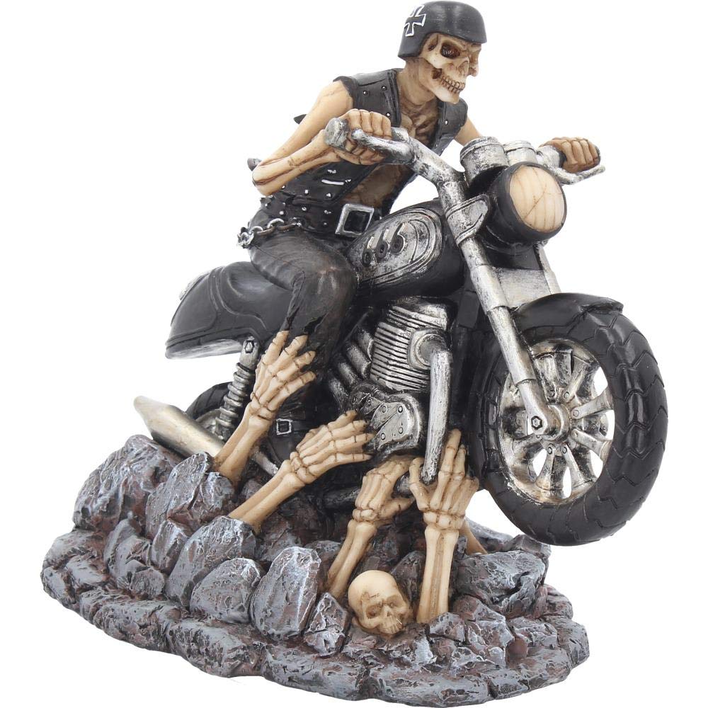 Nemesis Now B3654J7 Ride Out of Hell James Ryman 16cm Resin Figurine - Grey Fantasy Collectible Statue for Home Decor, Gaming Room & Gift for Mythology Lovers