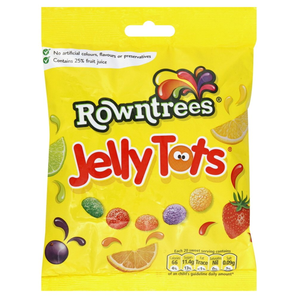 Delicious Candy Jelly Tots Bags - Pack of 12 Assorted Flavors | Perfect for Birthday Parties, Halloween Treats & School Snacks