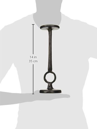 Cyan Design 04834 Duke Small Candle Holder - Elegant Home Decor for Table Centerpiece, Wedding, and Romantic Dinner Ambiance