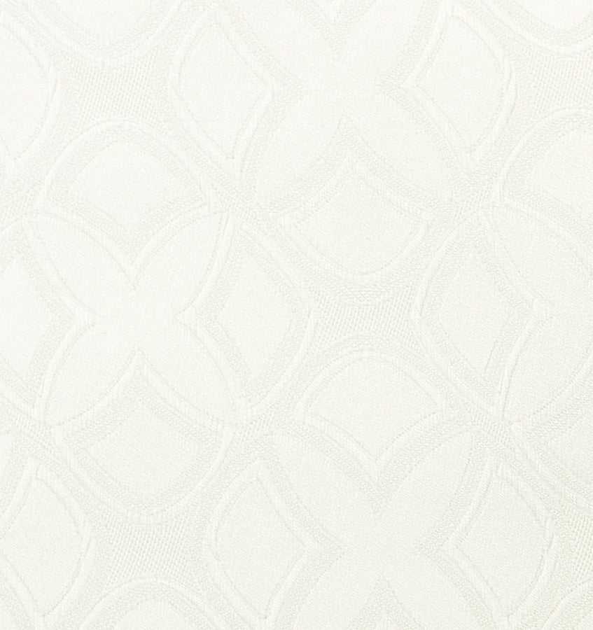 SFERRA Giza 45 Quatrefoil Pillowcases - Luxury 100% Egyptian Cotton Pillow Covers for Bedroom Decor, Queen Size, Soft & Breathable - Perfect for Master Bedroom, Guest Room, and Hotel Use