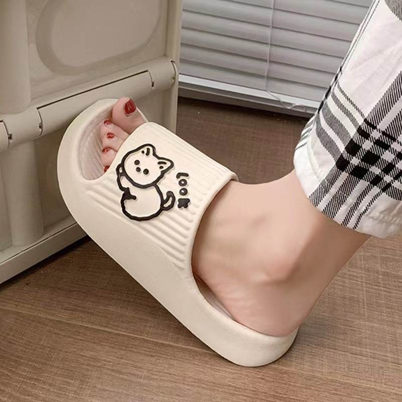 Cute Cat Slippers for Women - Soft Plush Fuzzy House Shoes with Non-Slip Sole - Perfect for Home, Lounge, and Indoor Comfort