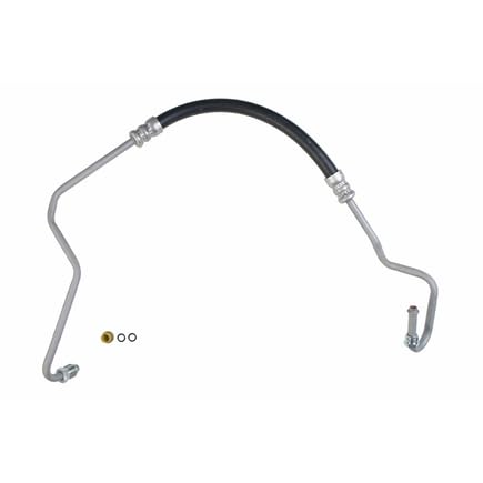 Sunsong 3401466 Power Steering Pressure Line Hose Assembly - High-Quality Replacement for Smooth Steering Performance - Perfect for Chevy, GMC, Ford & Dodge Trucks & SUVs