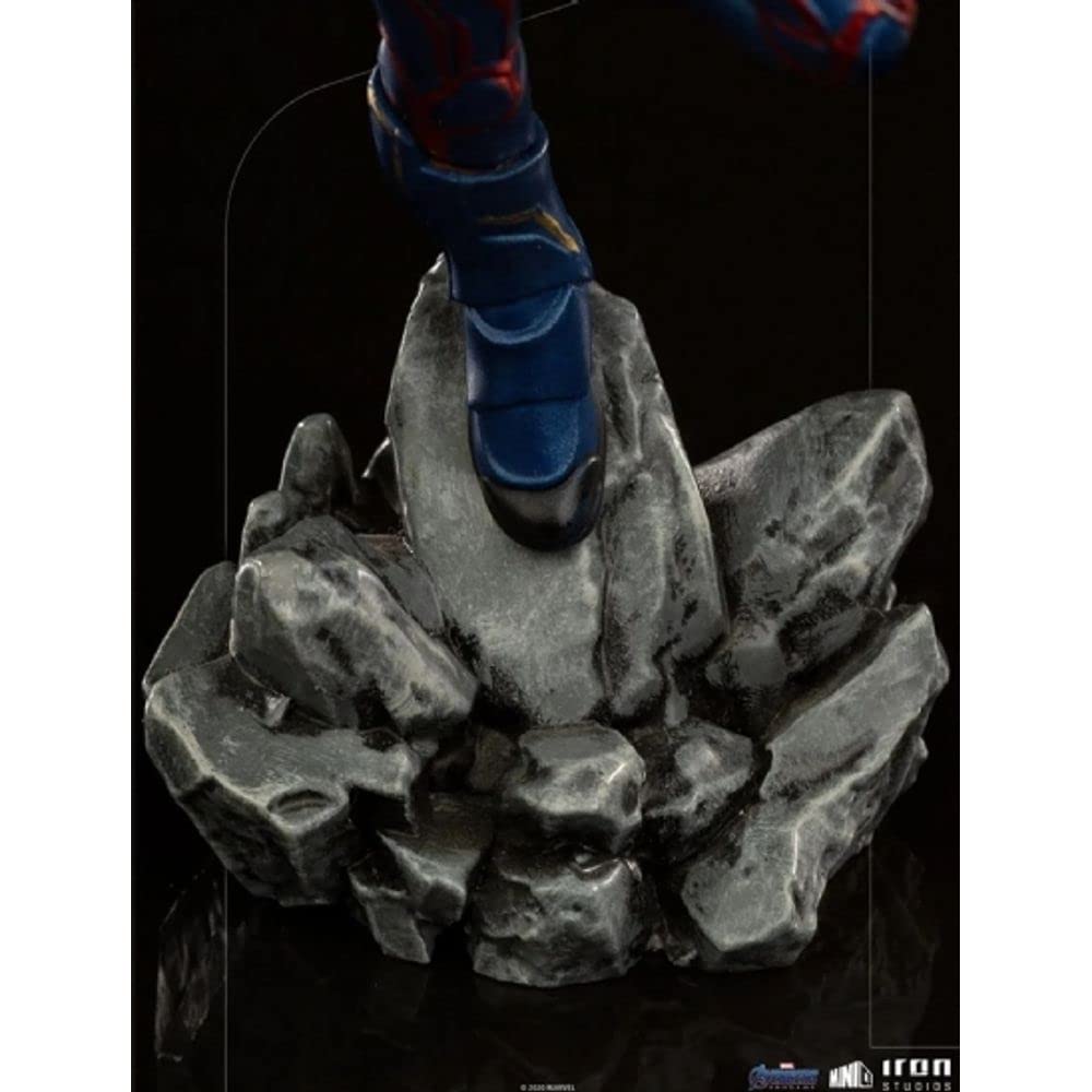 Iron Studios & MiniCo MARCAS32120 Marvel Avengers Captain America Endgame Action Figure – Collectible Miniature for Display, Gifts & Marvel Fan Collections