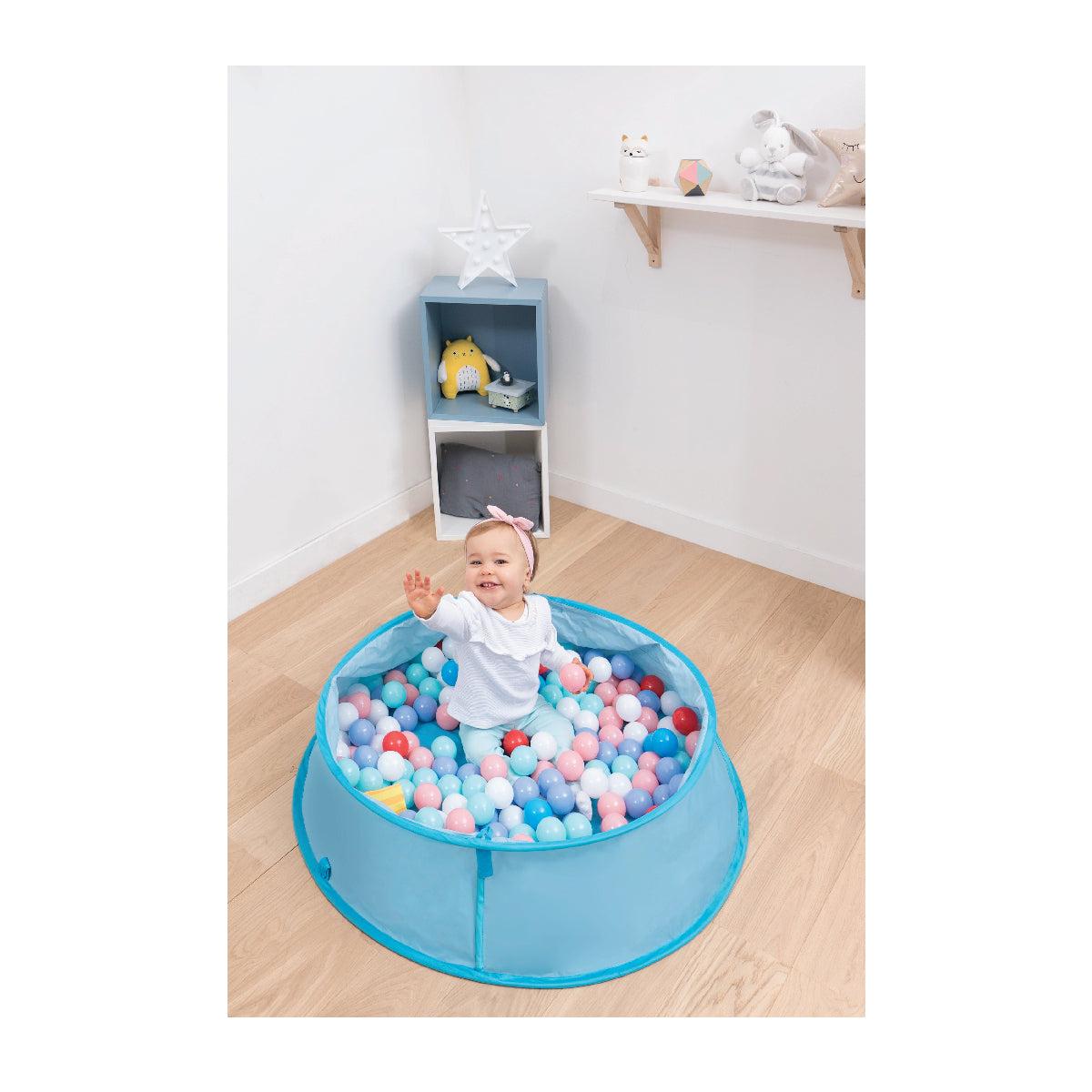 Babymoov Aquani 3-in-1 UV Protection Baby Tent with Play Mat & Mini Pool - Perfect for Beach, Backyard, and Outdoor Family Fun