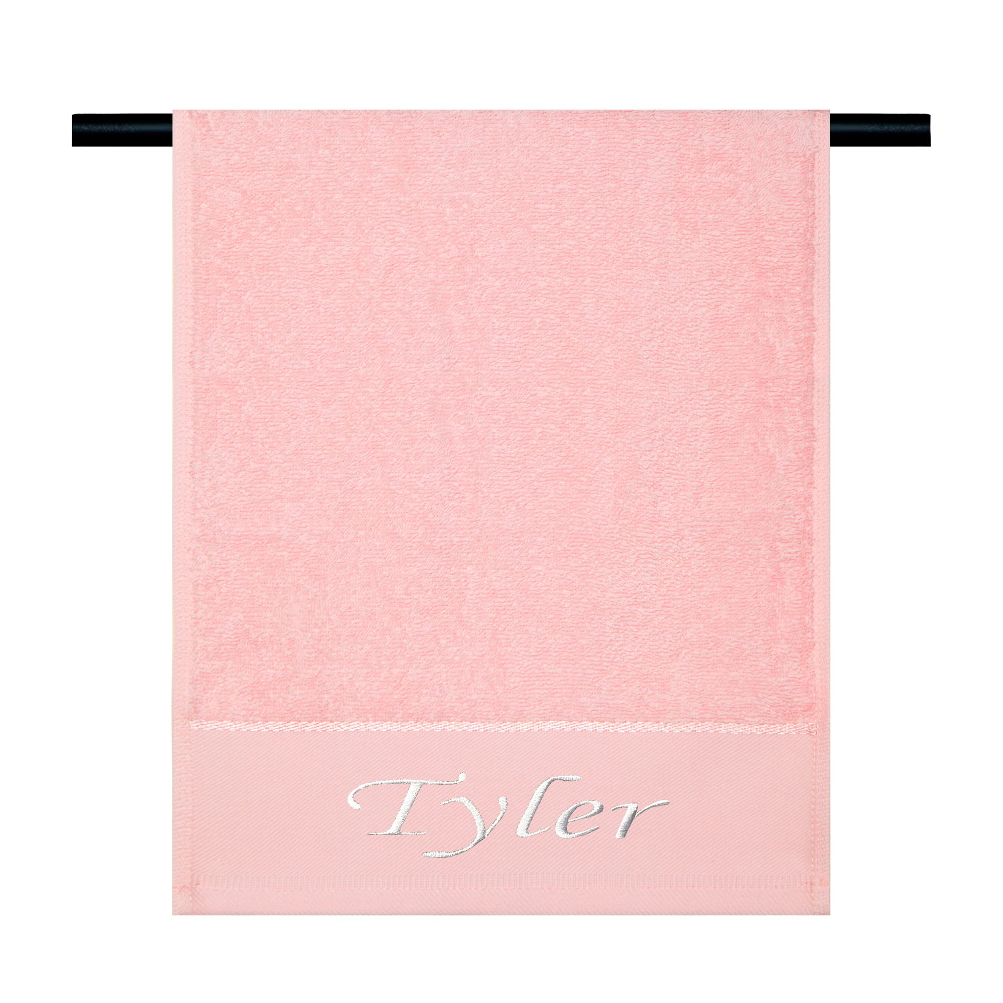 Premium 100% Pure Cotton Bath Towel Set - Super Soft & Highly Absorbent Luxury Hotel Quality - Personalized Customization (Pink Sport Towel) for Spa, Gym & Home Bathroom Use