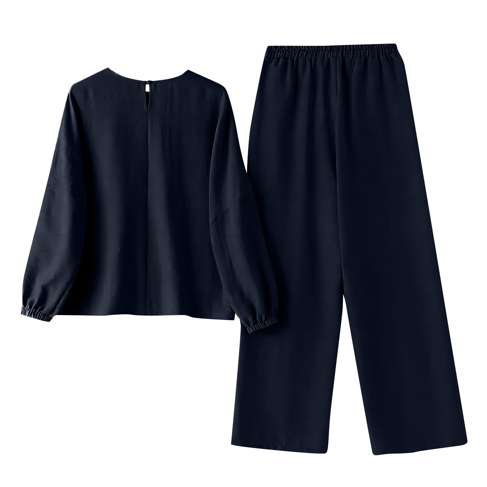 Trendy Women's 2-Piece Lounge Set - Oversized Fall Matching Outfits 2024 | Casual Going Out & Home Relaxation