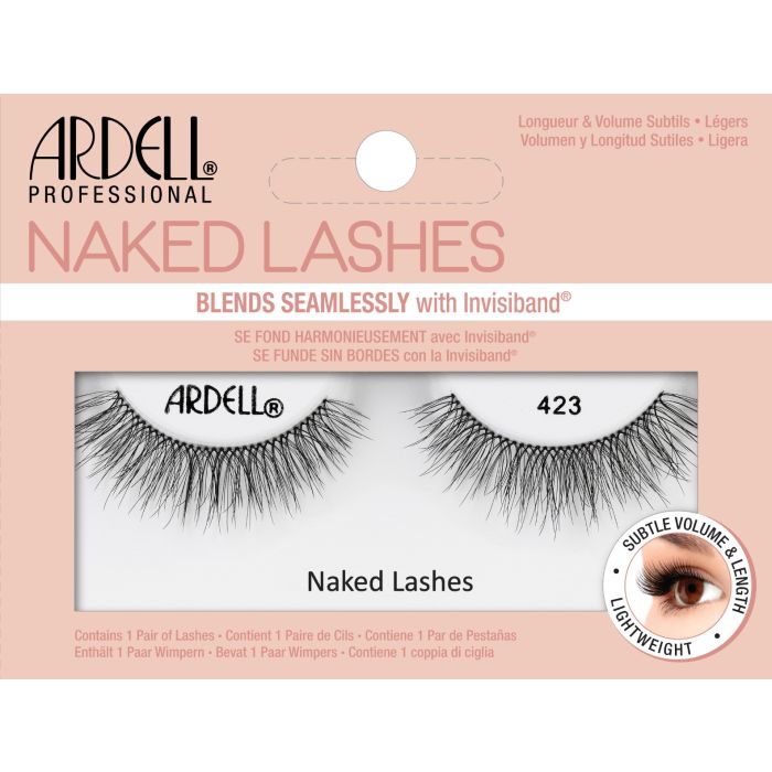 Ardell Naked Lashes 423 - Natural Looking False Eyelashes for Everyday Wear | Perfect for Work, Date Night & Special Occasions