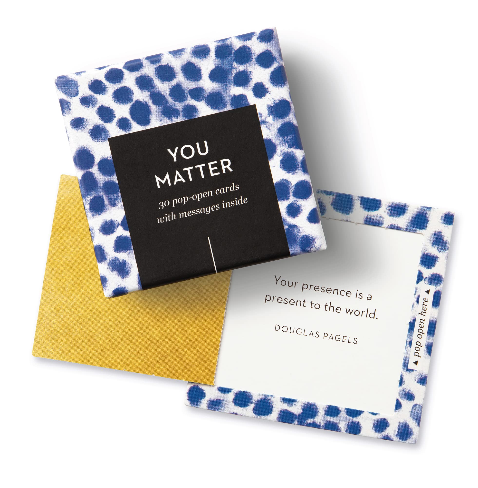 ThoughtFulls Pop-Open Greeting Cards - 30 Inspirational Message Cards with Unique Designs (You Matter Collection) - Perfect for Birthdays, Thank You Notes & Encouragement Gifts