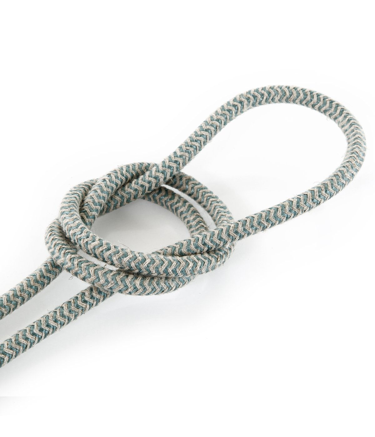 Merlotti 20.383 Round Coated Electrical Cable, Sand/Sage, 3 Meters - Perfect for Home Theater Wiring, Speaker Systems & DIY Electrical Projects
