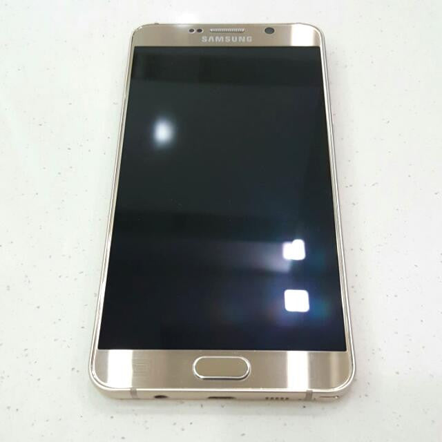 Samsung Galaxy Note 5 64GB Smartphone - Gold Color, Stylus Pen, 5.7