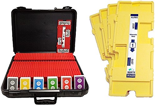 36 Imperial-Plus Duplicate Bridge Boards with 36 Decks ACBL Approved Playing Cards & Premium Carrying Case 6353 - Perfect for Bridge Tournaments, Game Nights & Travel