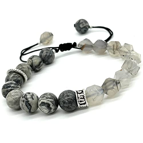 Grey Map Jasper