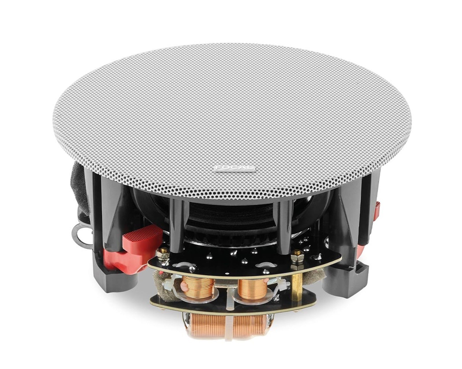 Focal 100 ICW5 T In-Wall/In-Ceiling 2-Way Coaxial Speaker - High-Quality Home Audio System for Living Room, Bedroom & Home Theater Installation (Each)