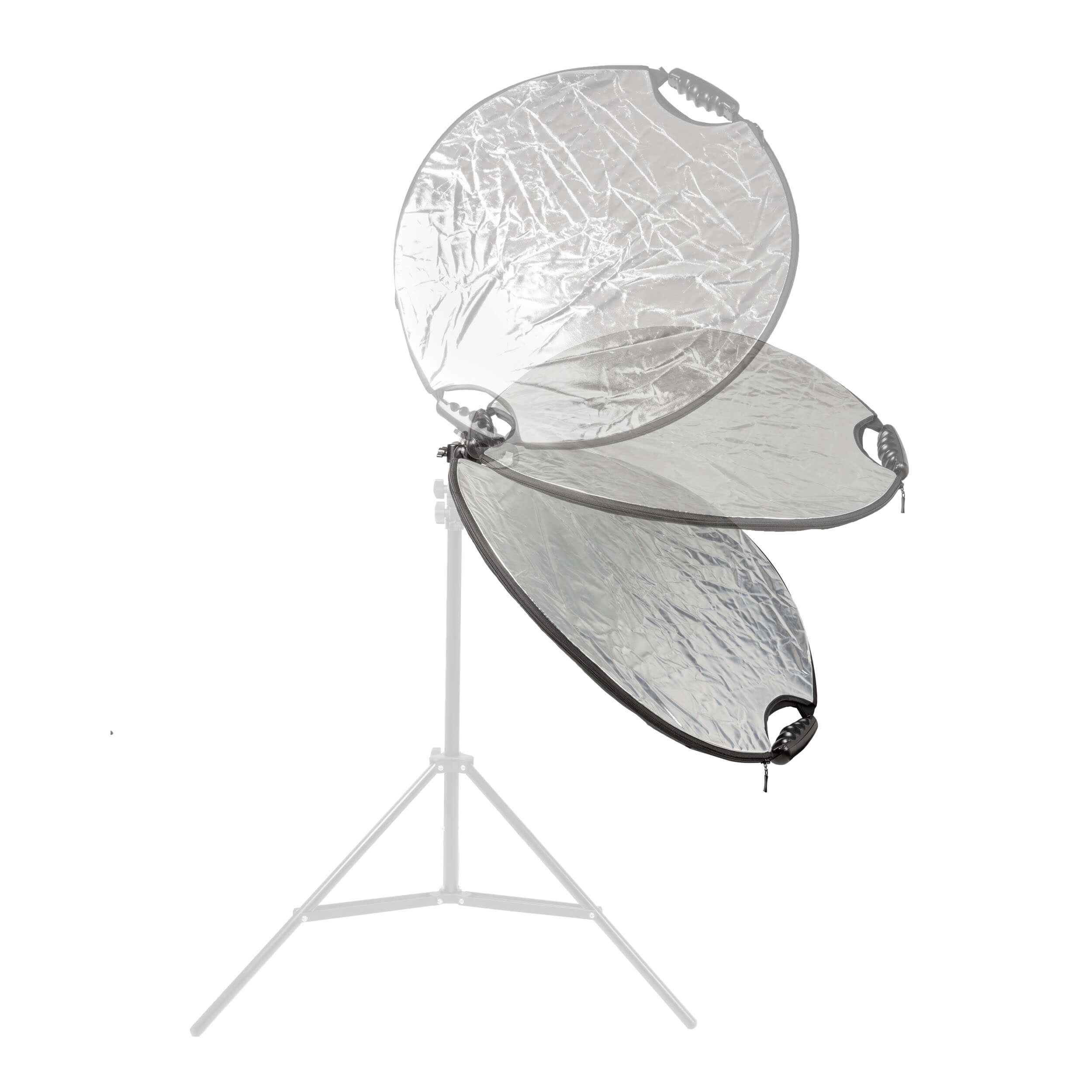 5-in-1 60cm Collapsible Photography Reflector with Mini Ball - Portable Light Reflector for Studio, Outdoor Shooting & Product Photography
