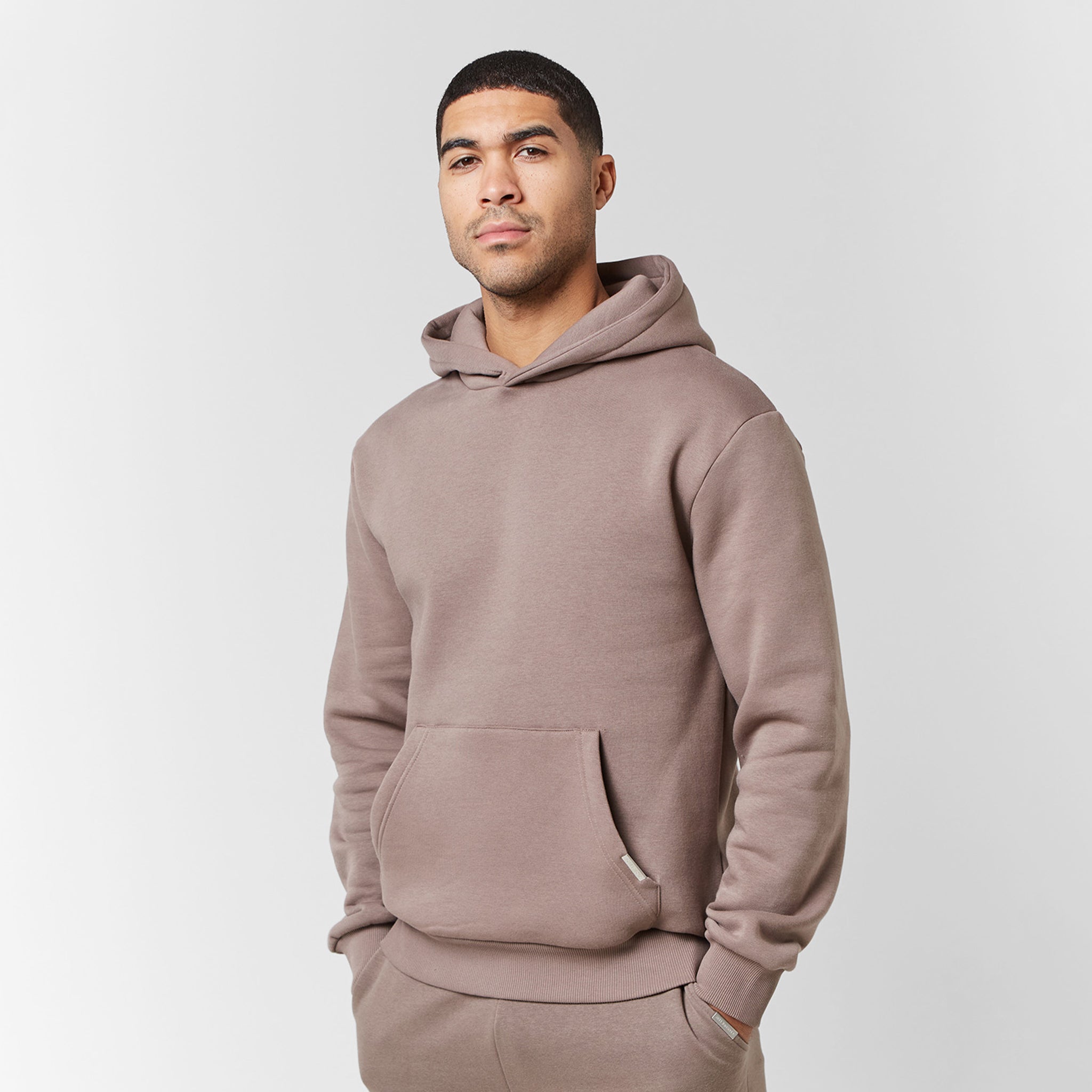 Relaxed Fit Hoodie for Men & Women | Soft Washed Brown Cotton Pullover Sweatshirt | Casual Wear, Loungewear, Outdoor Activities