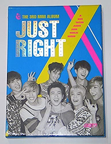 GOT7 - JUST RIGHT (3rd Mini Album) K-Pop CD + Exclusive Photocards Set | Perfect for K-Pop Collectors & Gift for Fans