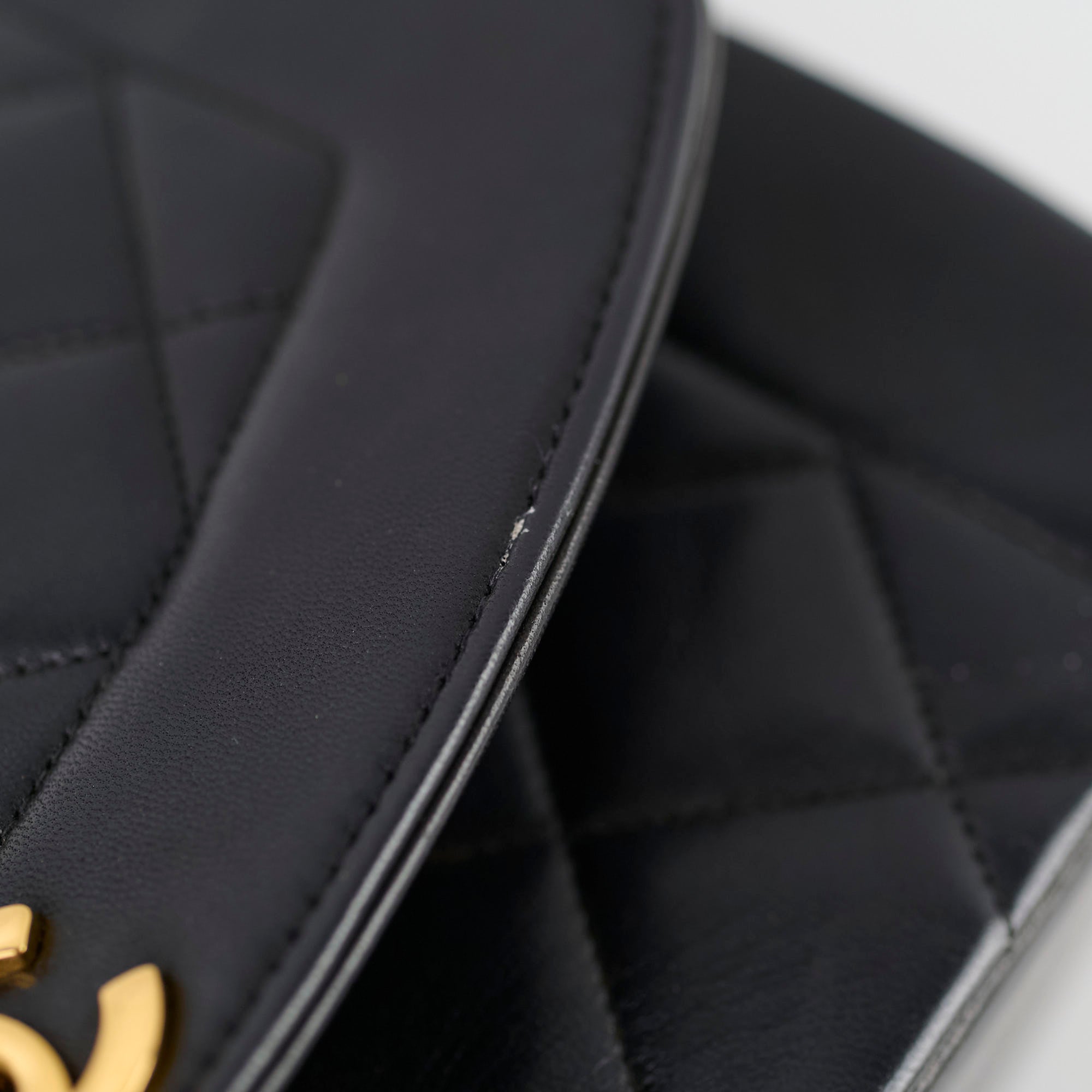 Chanel Small Vintage Diana Lambskin Black Bag (4 Series) - Luxury Crossbody Purse for Women, Perfect for Evening Parties & Date Nights