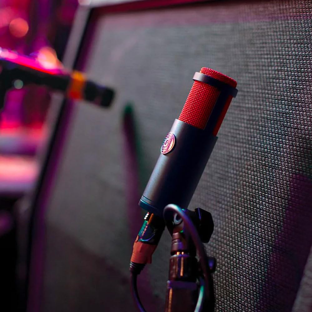 Shure KSM313/NE Dual-Voice Ribbon Microphone with Roswellite Technology - Professional Studio Recording & Live Performance Microphone for Vocals, Instruments & Podcasting