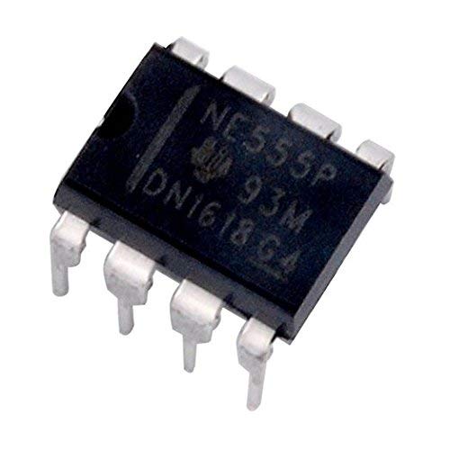 50pcs NE555 IC 555 Timer Kit HAM DIP-8 Integrated Circuits for DIY Electronics Projects, Robotics, and Timer Circuits