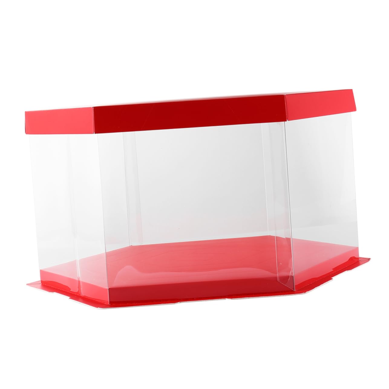 Hemoton 1-Piece Plastic Cake Storage Box - Birthday Cake Container, Bakery Wrapping Box for Cake Decorations & Transport | Perfect for Home Baking, Party Desserts & Professional Bakeries