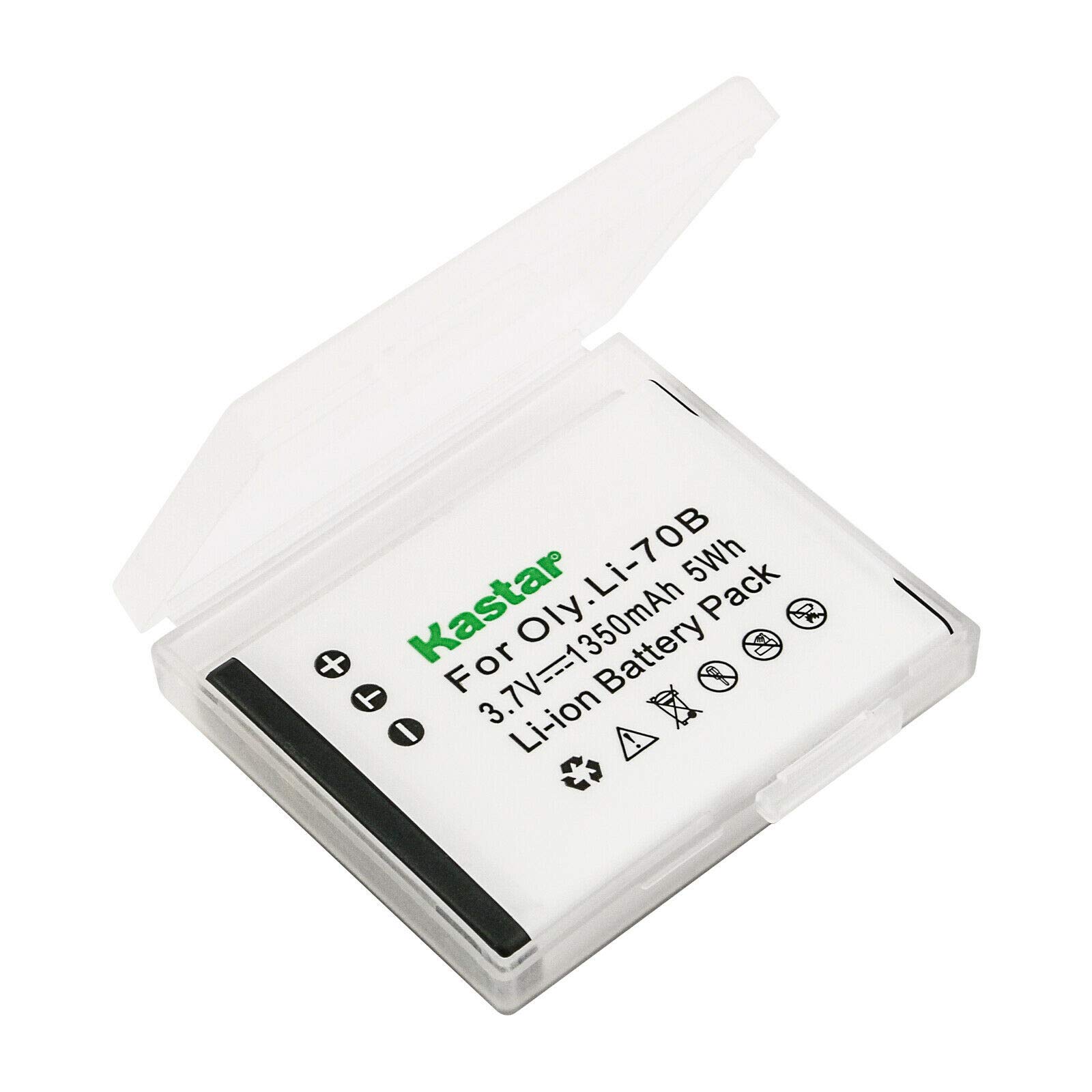 Kastar 3-Pack Li-70B Li-70C Replacement Batteries with LTD2 USB Charger for Olympus D-700 D-705 D-710 D-715 D-745 FE-4020 FE-4040 FE-5040 Digital Cameras - Perfect for Travel Photography & Outdoor Shooting