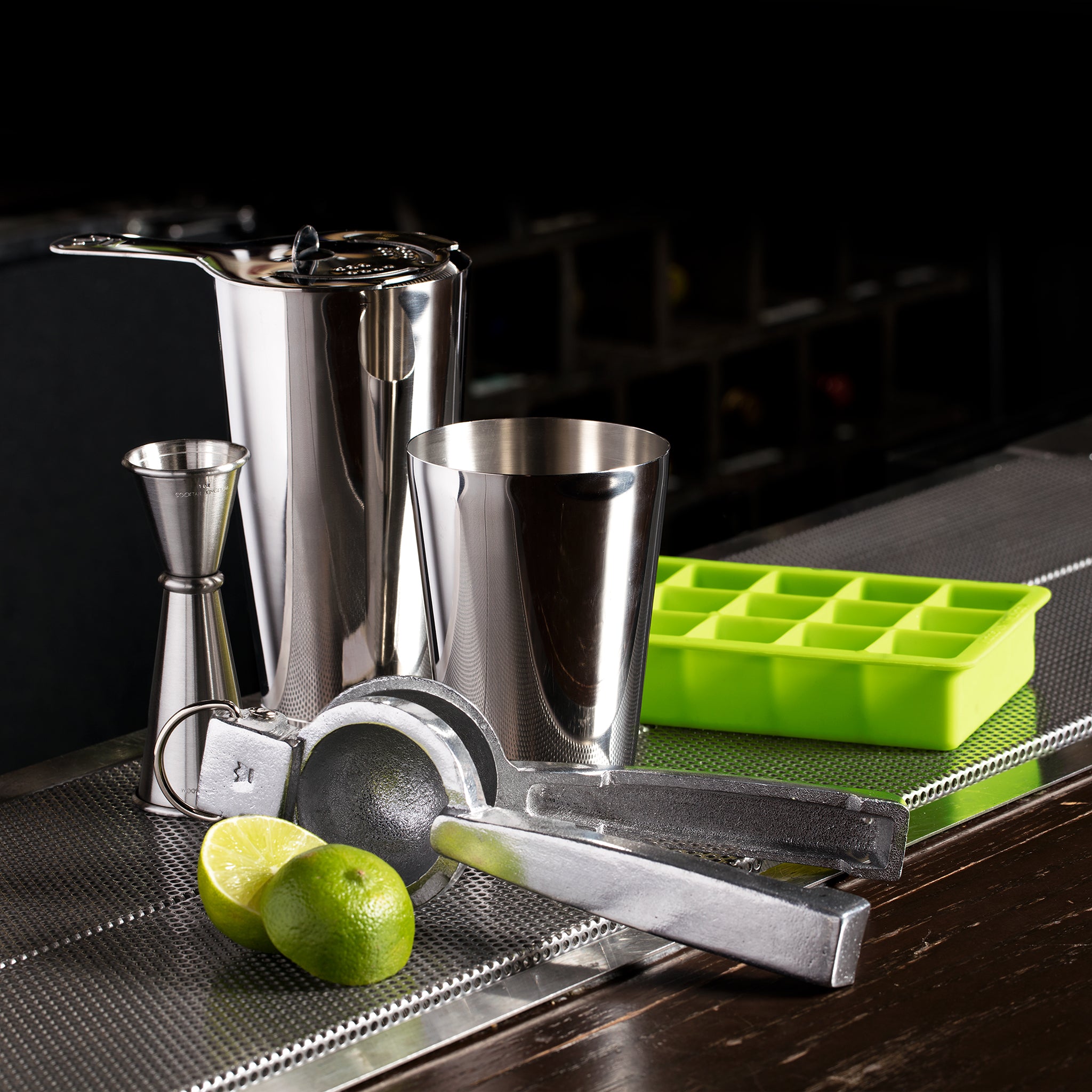 Premium SHAKEN Cocktail Set - Stainless Steel Bar Tools for Mixing, Chilling & Serving - Perfect for Home Bars, Parties & Professional Bartenders
