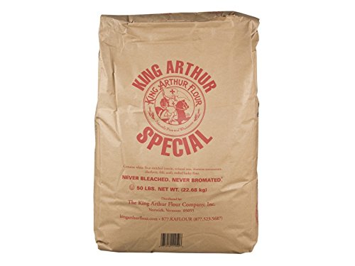 King Arthur All-Purpose Flour 50 LB - Premium Baking Flour for Bread, Cakes, Cookies & Pastries - Bulk Size for Bakeries & Home Bakers
