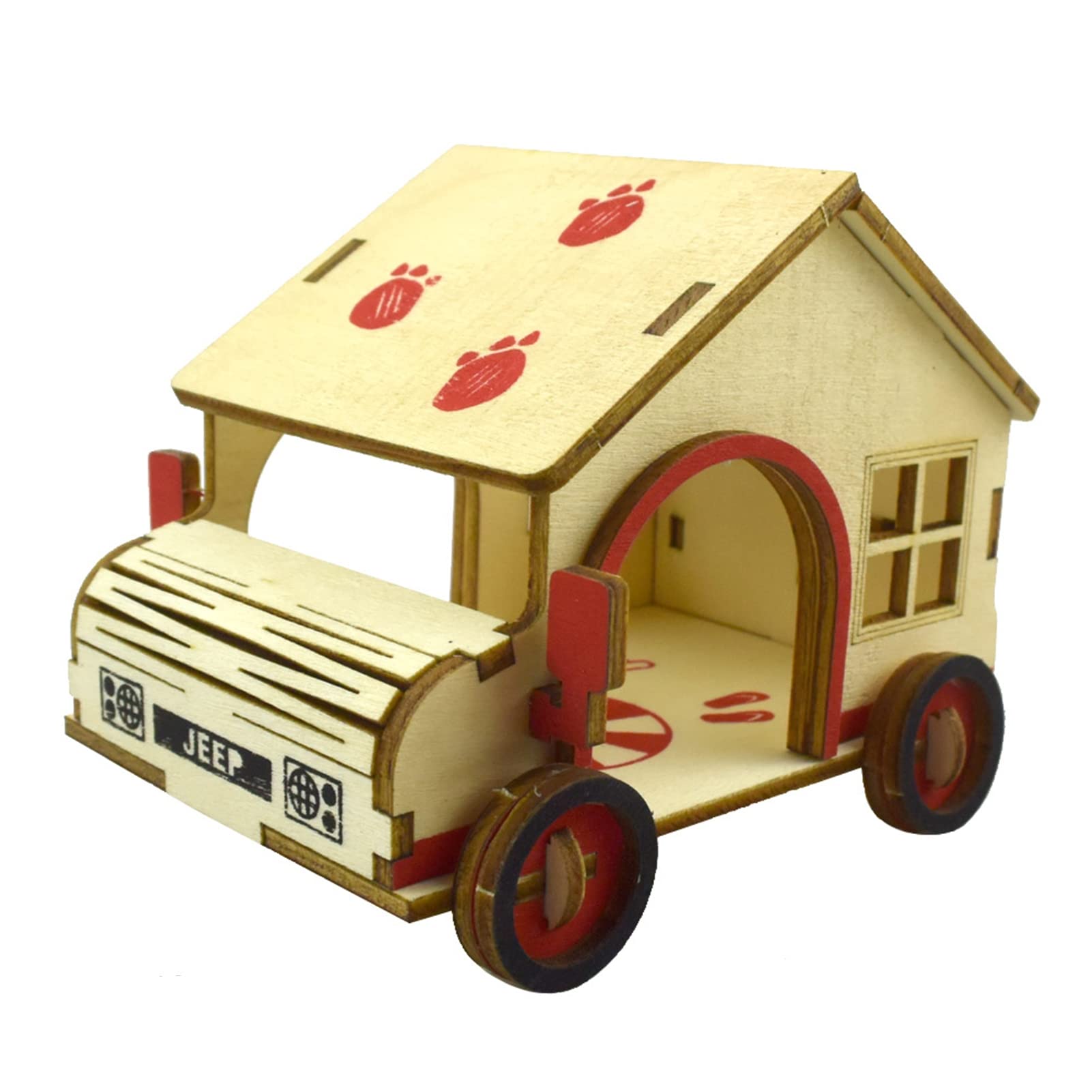 Best Small Animal House for Hamsters - Emotional Comfort & Play Climbing Toy - Durable & Practical for Cage Accessories (Ideal for Playtime & Stress Relief)